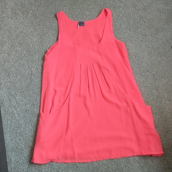 Sparkle & Fade Dresses & Skirts - Urban Outfitters Neon Coral Dress